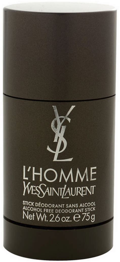 yves saint laurent deodorant homme|ysl l'homme deodorant stick.